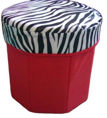 China Modern Storage Ottoman, 15 Inch Cute Toy Box Foldable Stool with Lid Stool, Ottoman, Kneeler Cushion, Perfect Fort and Stur for sale