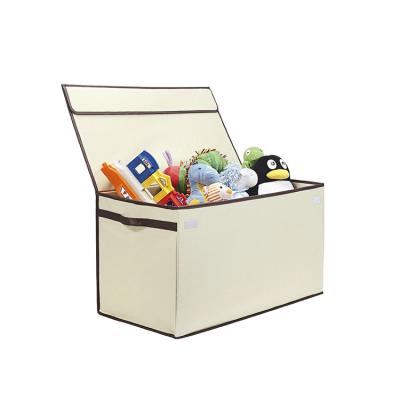 China Custom made viable in China high quality foldable fabric storage box, storage cube for doll storaging toys for sale