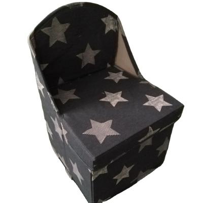 China China New Modern Design Foldable Storage Chair For Kids for sale