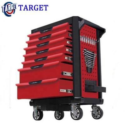 China Garage Shop Tools 7 Layzers Tool Cart With 333 Pcs Tools for sale