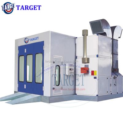 China Affordable TARGET TG-70C Downdraft Semi Spray Booth Booth For Painting Cars Spray Booth 7000*5560*3650mm (L*W*H) for sale