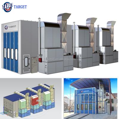 China TG-18-50 Heavy duty truck paint spray booth/paint booth/baking booth 18144*6896*5600(LxWxH) for sale