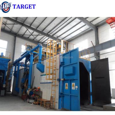 China Critical Cleaning / China Sand Blasting Residue Free Booth with Factory Price Industrial Steel Sanding Blast for sale