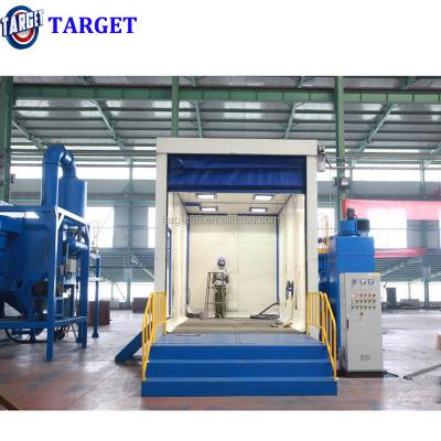 China Critical cleaning / sand blast residue free room / shot blast chamber cleaning room for sale