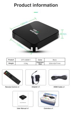 China Free Smart TO AIR Digital HD Set Top Box 4k TV BOX Hybrid HDR ISDB-T TV Receiver Android Smart TV BOX for sale