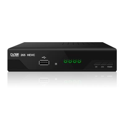 China T2 H.265 PVR FTA EPG Youtube Digital Ethernet DVB Function 1080P HD IPTV TV Receiver for sale