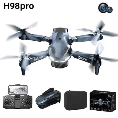 China Follow Me New UAV H98 High Definition Camera Four-axis Aircraft Drone Children's Toys Aerial Photography Double Obstacle Avoidance for sale