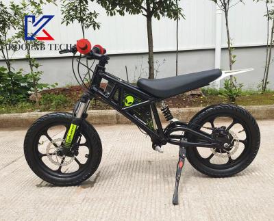 China Hot Selling 2022 Aluminum Alloy 500W Fishbone Youth Electric Dirt Bike For Kids for sale