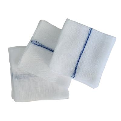 China 100% Cotton Gauze Sponge With Ce Iso EN14079 Medical Sterile / Non Sterile Absorbent Cotton Standards for sale