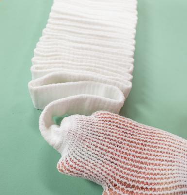 China Polyester And Spandex Tubular Elastic Net Bandage For Dressing Fixing for sale