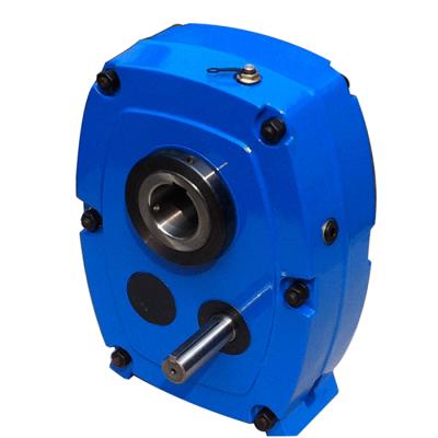 China Hotels SMR C Gearbox Shaft Mounted Single Reducer Belt Gearbox Belt Reducer Reduction Units for sale