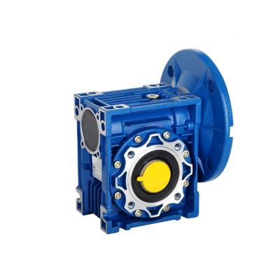 China Aluminum& NMRV050 Cast Iron GEARBOX Transmission Reduction Motor Reducer Gear Ratio 1:10 1:20 1:30 1:40 for sale