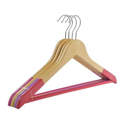 Cina Minimalist Factory Wholesal Hanger Fancy Household Clothes Garment Hangers For Store in vendita