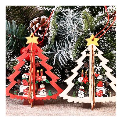 China Hanging Decoration Christmas Tree Decoration Christmas Tree Decoration Set Beautiful Christmas DIY Craft Kit for sale