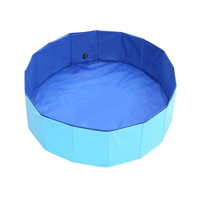 China Customized Collapsible Animal Swimming Pools Toy Dog Pool For Kids And Pets for sale