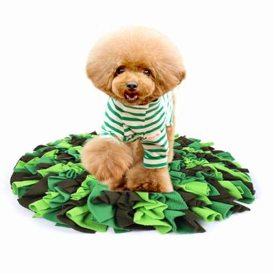 China 2021 Breathable INS Hot Selling Washable Pets Sniffing Foldable Training Toy Driver Blanket Product Dog Sniffle Mat for sale