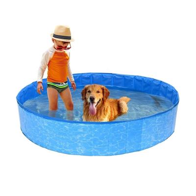 China Customized Hotsale Folding Box Folding Box Pet Swimming Pool Foldable Dog Whelping Swimming Pools for sale