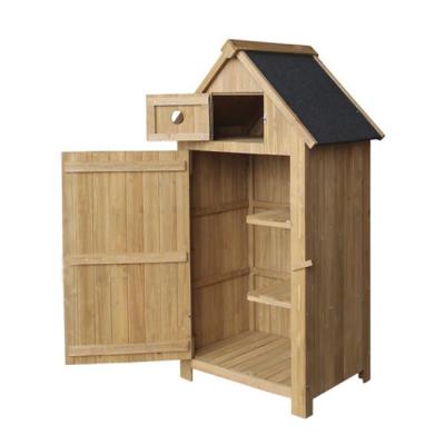 China Hotsale High Quality Easily Assembled Wooden Chinese Garden Thrown Garden Thrown Outdoor Modern Wooden Garden Cabinet for sale