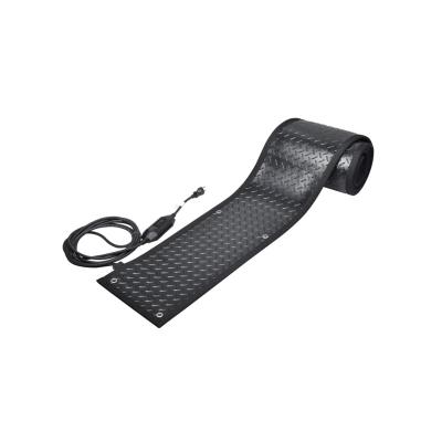 China Modern High Quality Heated Aisle Mats Electric Rubber Foot Heating Pad Anti-Slip Snow Walkway Cast Iron Mat for sale