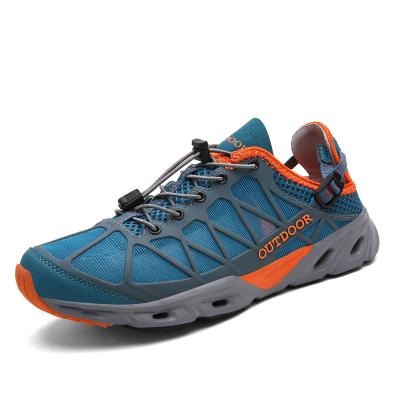 China New breathable non-slip summer high quality TPR mountaineering outdoor fishing hiking hiking shoes quick-drying shuoxi for sale