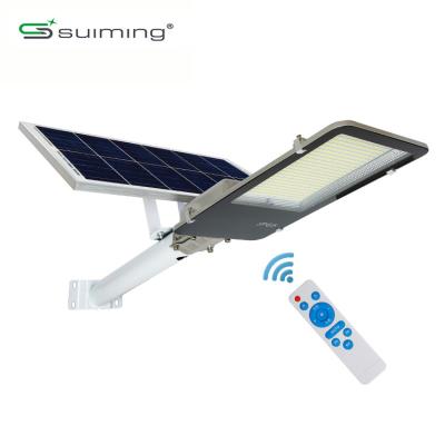 China ROAD Die Casting 6V 300w 400w Aluminum Solar Street Lights Two In One Pole Solar Street Light for sale