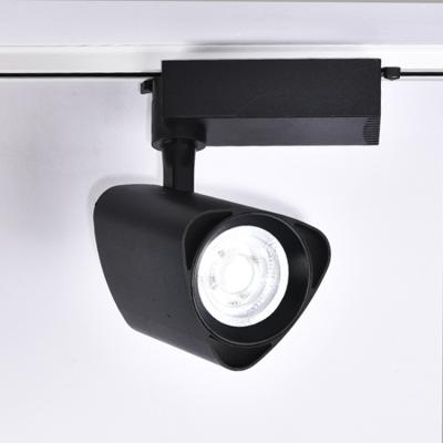 China New 2020 modern design high quality dimmable spotlight commercial aluminum cob 15w housing lamp led track light for sale