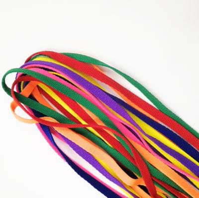 China China Flat Professional Manufacture Custom Polyester Shoe Laces for sale