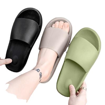 China Light up 2021 Summer EVA Outside Wear Hot Sales of Europe and the United States Indoor Home Fashion Chunky Home Slippers Men Bathroom for sale