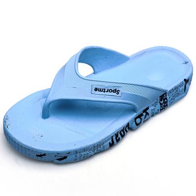 China Wholesale Lightweight Outdoor Printing Men Flip Flops Ultra Soft EVA Pain Relief Arch Support Recovery Slipper Sandals Indoor Thong Foot for sale