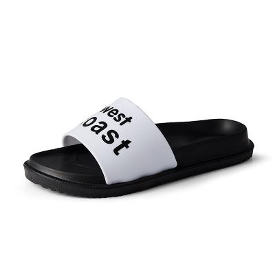 China Light Up 2021 Summer YFXC Women's Soft Open Toe Indoor Slippers Outdoor Cross Band Bedroom Slippers For Men for sale