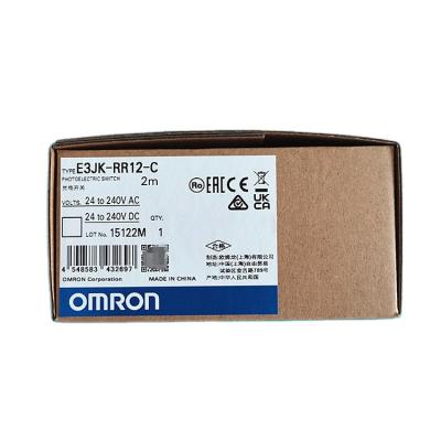 China Omron diffuse reflection photoelectric switch E3JK-RR11-C E3JK-RR12-C photoelectric sensor sensor with E39-R1 reflector for sale