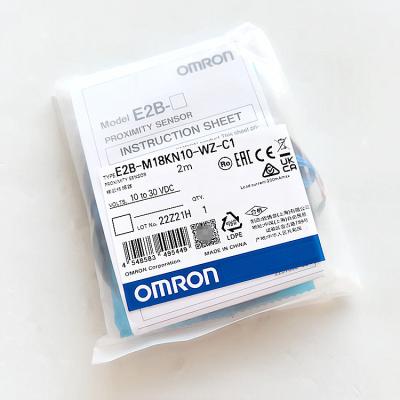 China Omron Proximity Switch E2B-M18KN10-WZ-B1 E2B-M18KN10-WZ-C1 Three-Wire Proximity Switch Input Sensor for sale