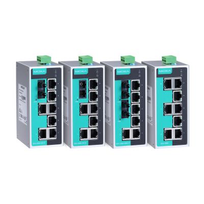 China POE EDS-208A Series Port Unmanaged Industrial Internet Switch 8 Ethernet Network Switch For MOXA for sale