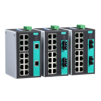 China POE Internet Ethernet Switch EDS-316 Unmanaged Industrial 16 Series Port Network Switch For MOXA for sale