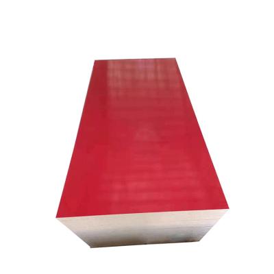 China Low Price PVC Melamine Moisture Proof Veneer White Laminated Plywood Sheet for sale