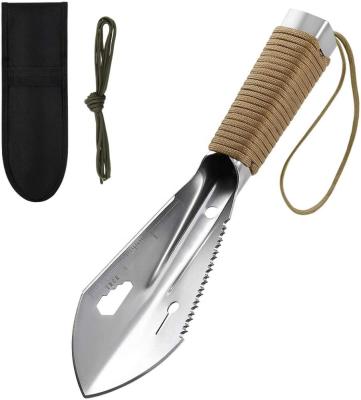 China Portable Camping Shovel Garden Shovel Garden Trowel 7-in-1 Lightweight Multitool for sale