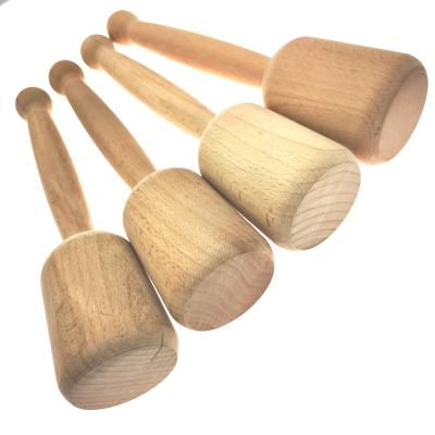 China Working Beech Wood Hammer Wooden Mallets for sale