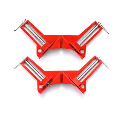 China Fit For 4pcs Woodworking 90 Degree Corner Clamp Set Picture Framing Bracket for sale