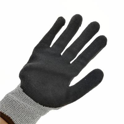 China Personalized Gardening Level Cut 5 Heavy Duty Latex Coated Hand Gloves With Plam Protection for sale