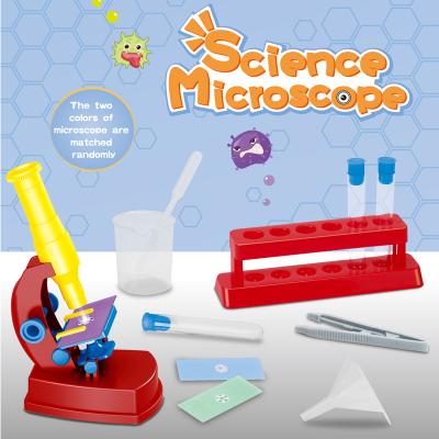 China Science Education Toys Kids Preschool Toys Educational Kits DIY Mini Microscope Science Experiment for sale