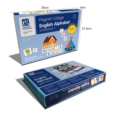 China Educational Magnetic Early Education Kids Board Puzzle Spelling Game for sale