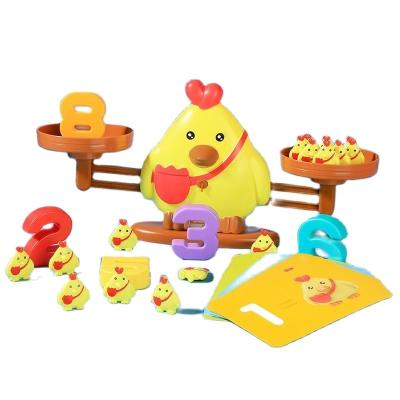 China Study of Number Montessori Chick Digital Balance Scale Educational Toys for sale