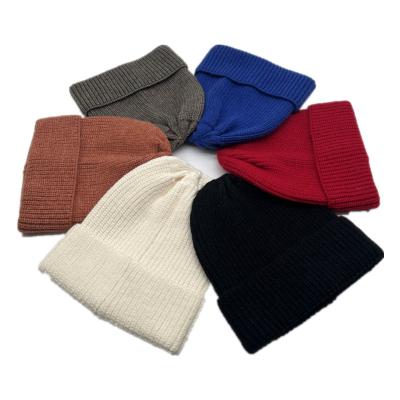 China Custom Beanie/Wholesale COMMON Own OEM Acrylic Knitted Beanie Hat Custom Winter Hat Fashion Logo 100% Embroidery for sale