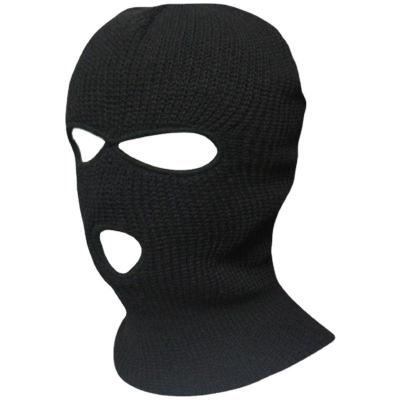 China Winter Color Matching Beanie Hat Balaclava Mask Ski Mask Knitted Cycling Windproof Hot Sale Customized Logo COMMON for sale