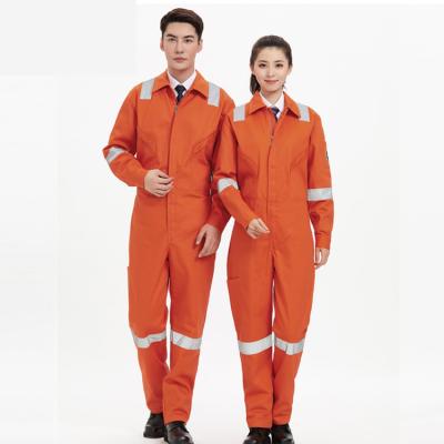 China Tear-Resistant Anti-Static Flame Retardant 100% Cotton Clothing One-Piece Coveralls for sale