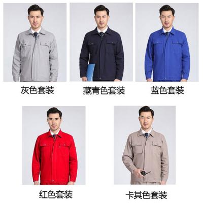 China Hot Selling Cotton New Style Office Work Insurance Long Sleeve High Temperature Workwear for sale