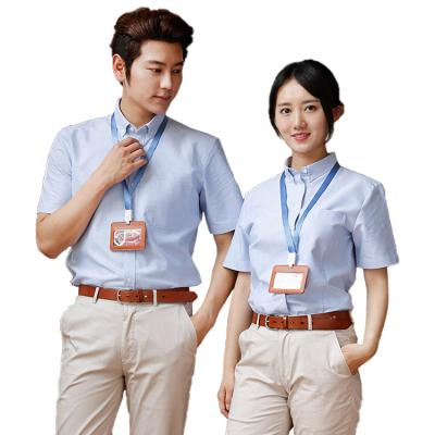 China Custom Cotton OEM Work Shirts Cotton Shirts For Both Men And Women for sale