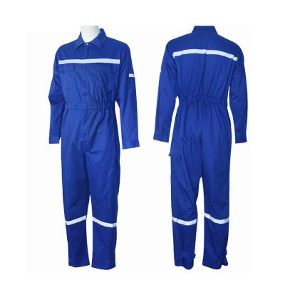 China Anti-static flame retardant one-piece coveralls set outdoor polyester cotton coveralls factory engineering auto repair four seasons coveralls for sale