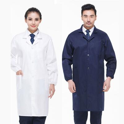 China 35% cotton china supplier customize coats comfortable cotton anti-pilling long sleeve workwear for sale