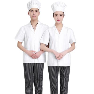 China Hygienic New Products High Quality Customized Food Factories Cook White Chef Uniform Chef Uniform for sale